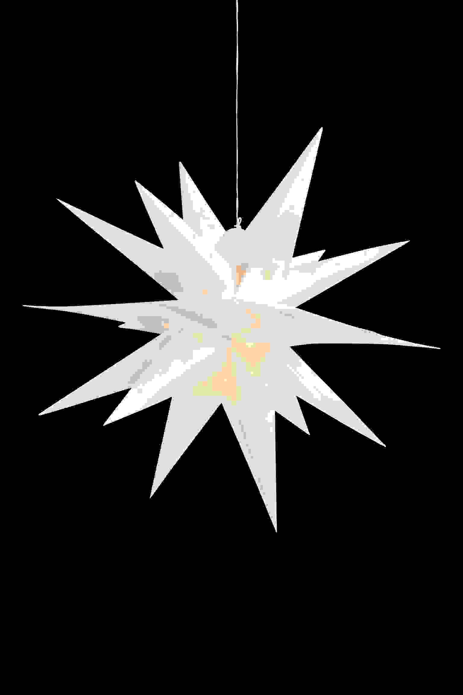 Vectra - Stjärna Vit 60cm