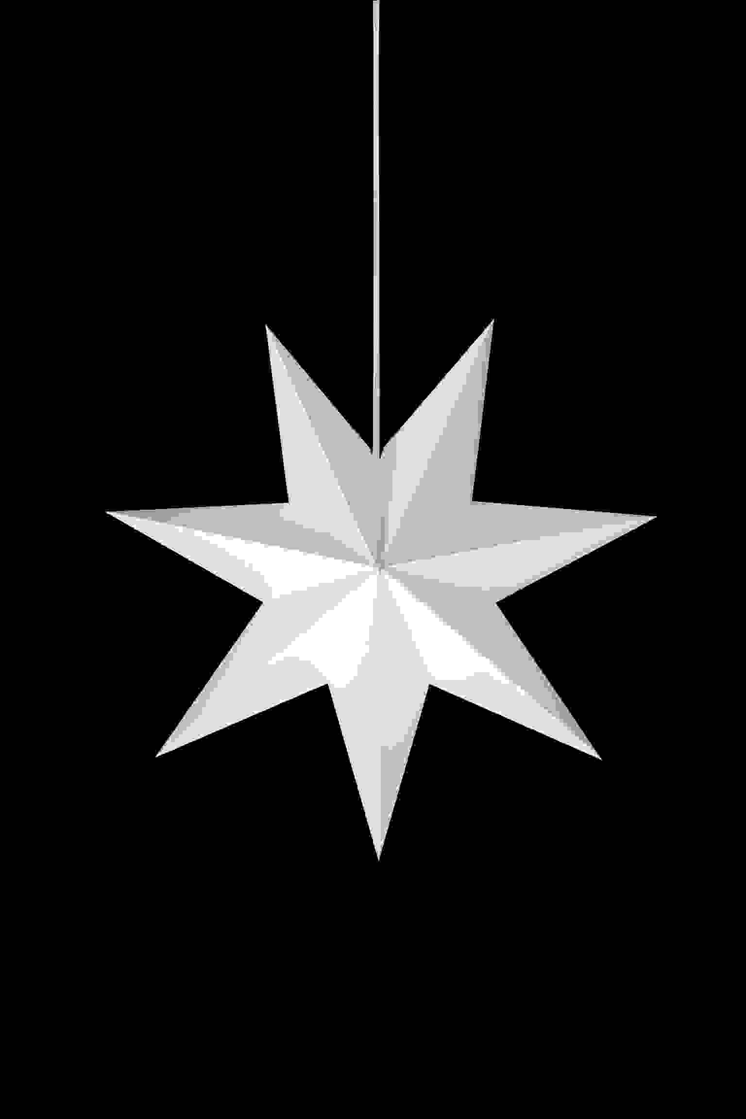 Duva - Stjärna Vit 45cm