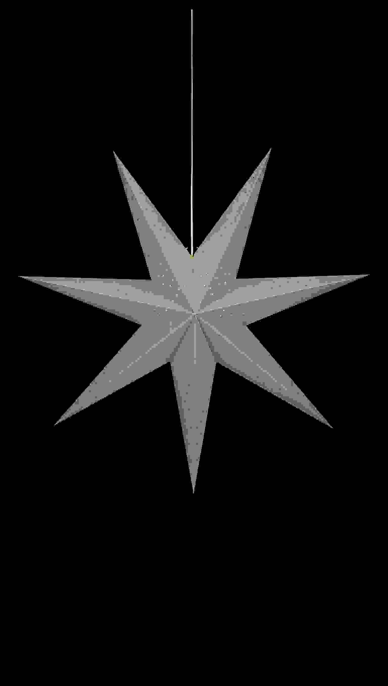 MORRIS - Stjärna Grå 100 cm