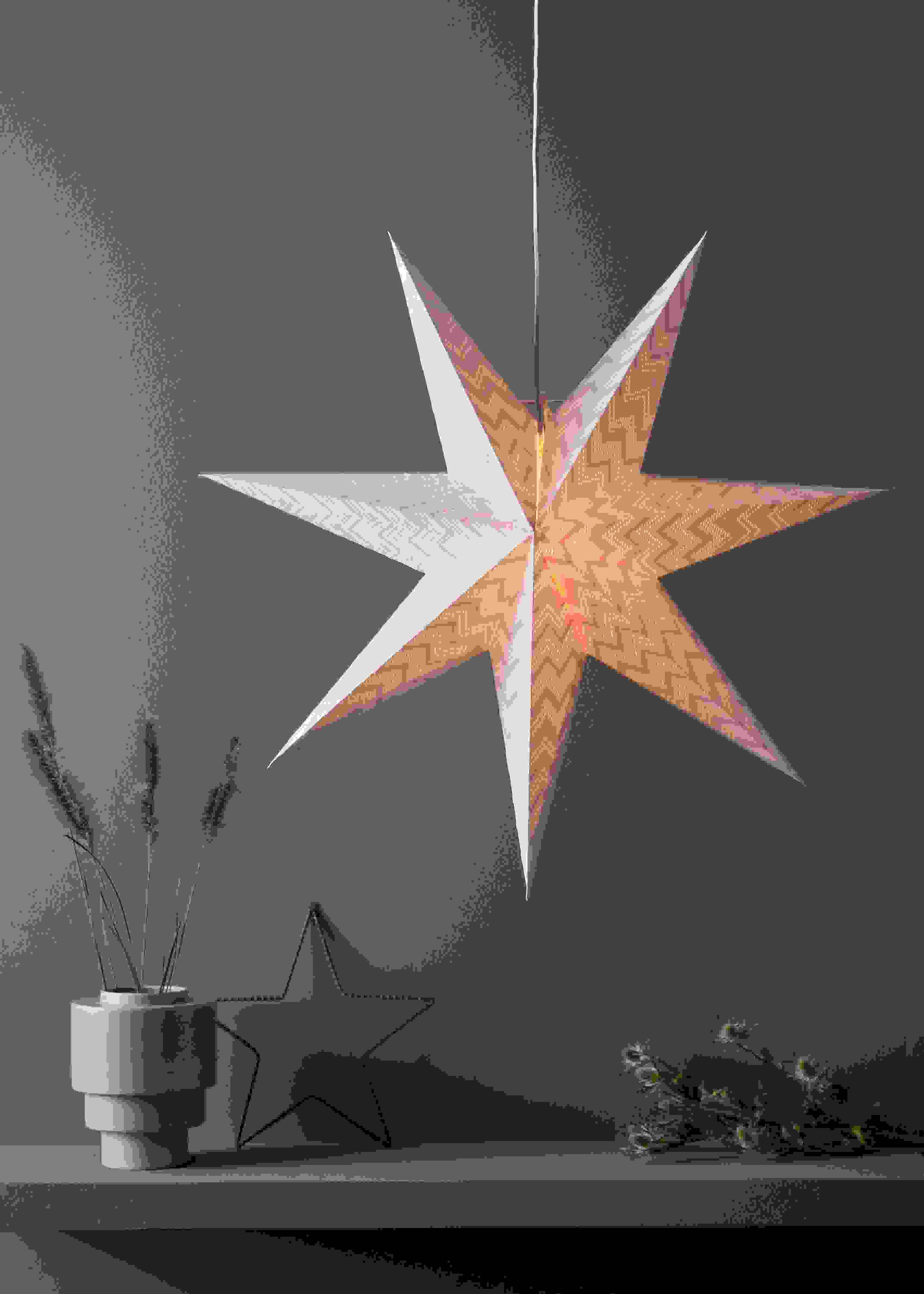 Admira - Stjärna Vit 60cm