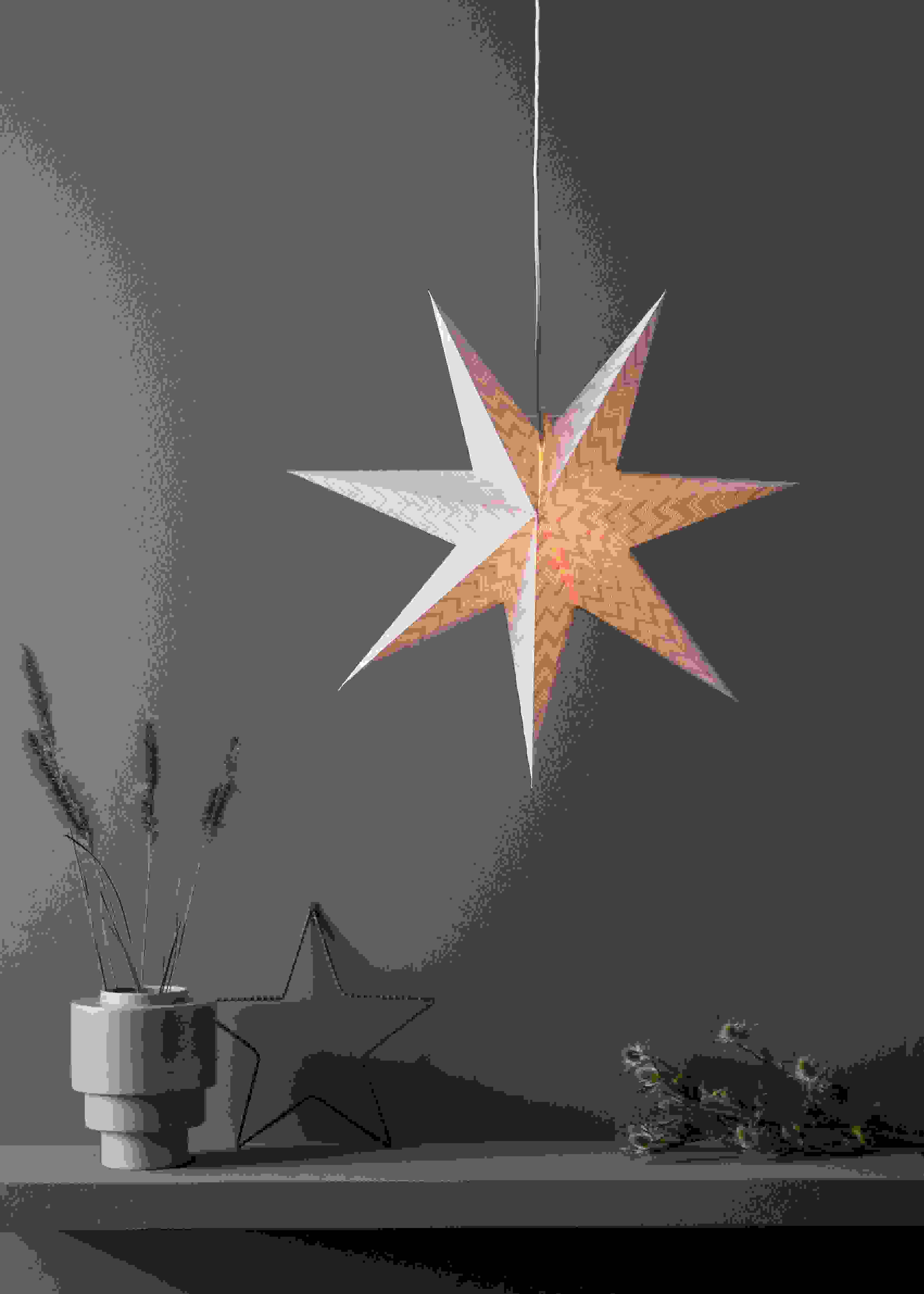 Admira - Stjärna Vit 45cm