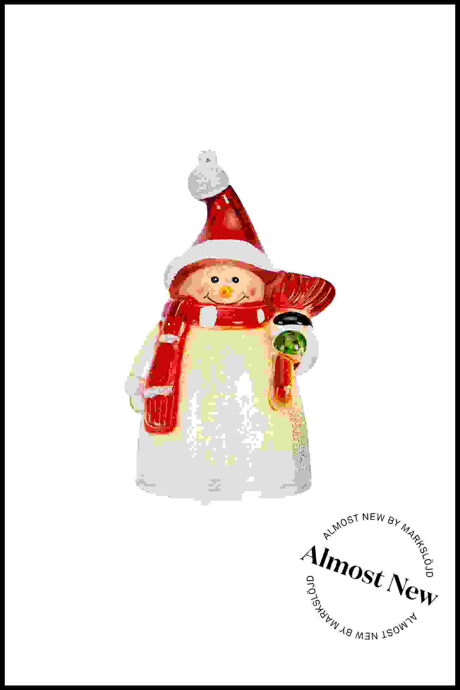ALMOST NEW - SIGGE TABLE DECORATION SNOWMAN 