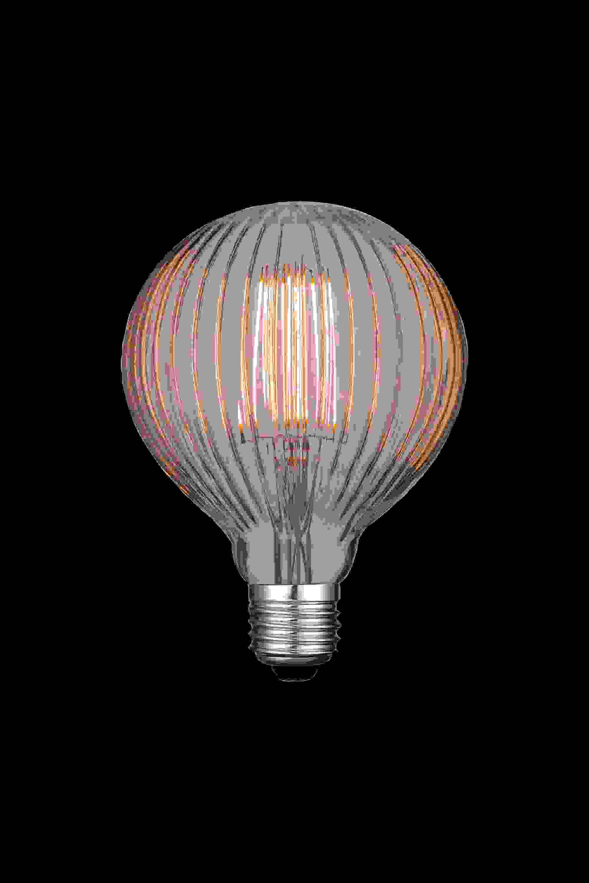 Lines - LED Bulb E27 4W Smoke