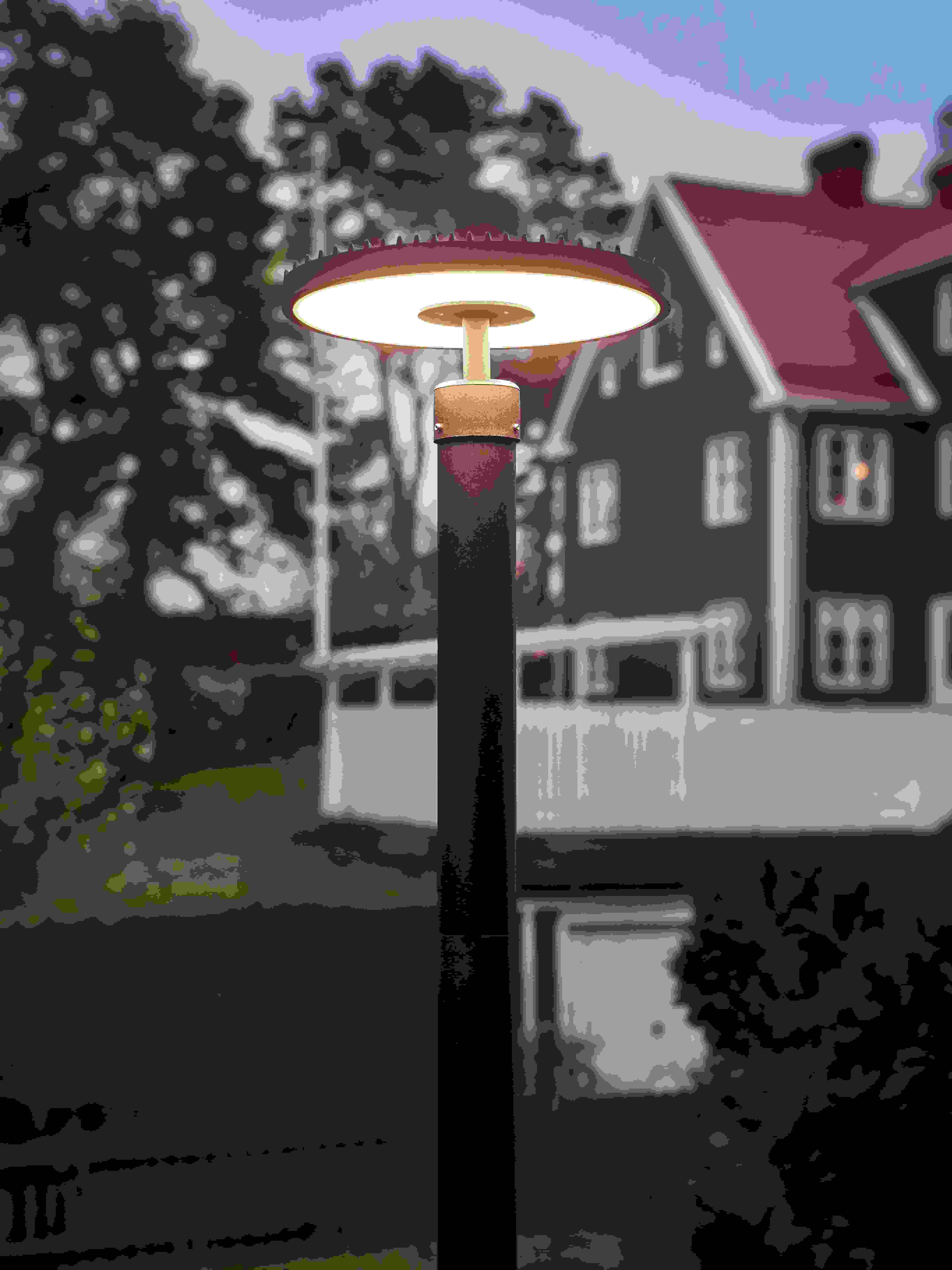 PLATE - Lamp head LED